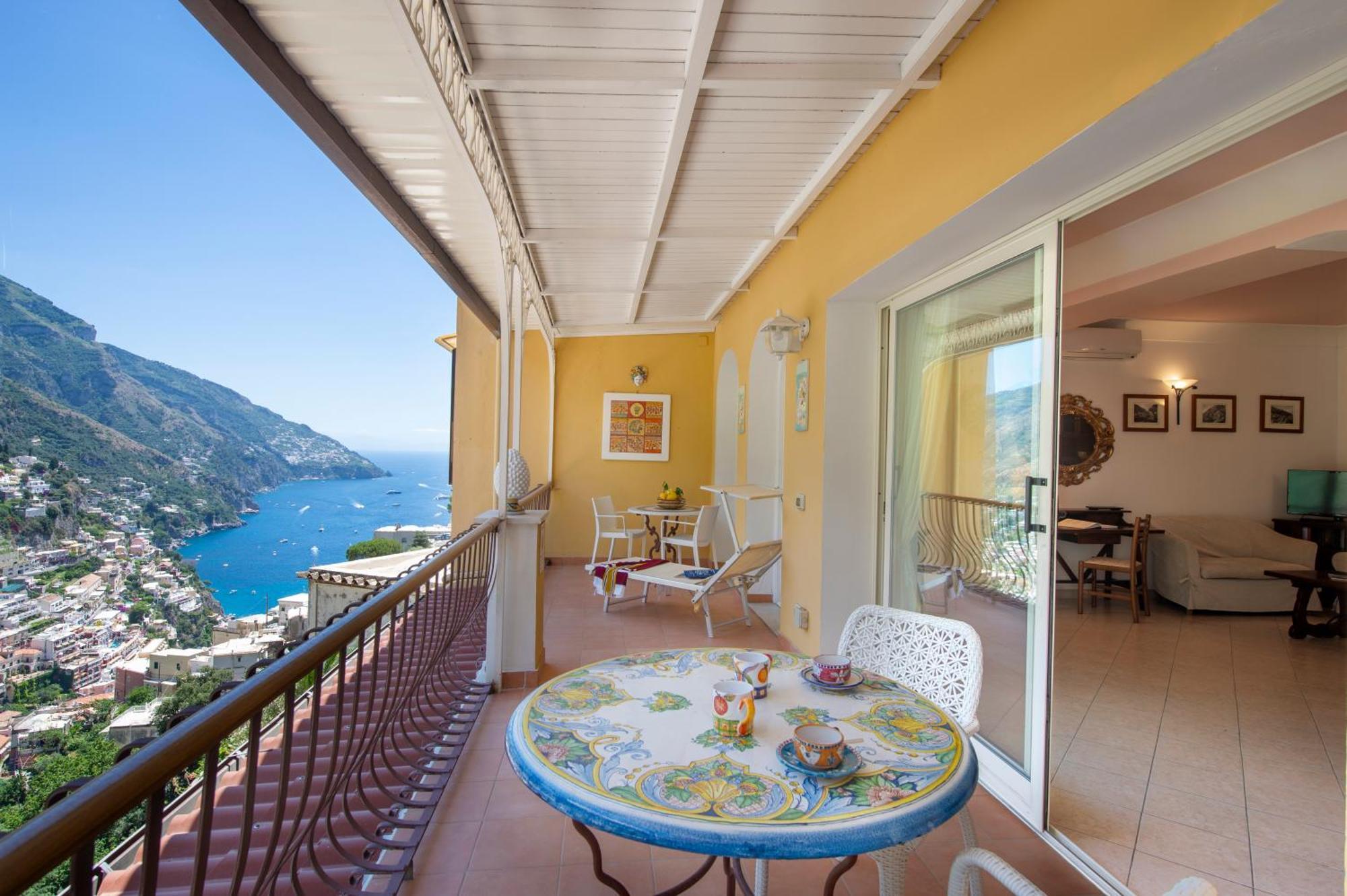 Apartamento Casa Le Terrazze Positano Exterior foto